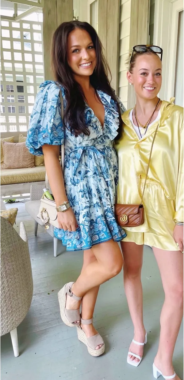 Love The Label Mini Dress Blue - Image 2