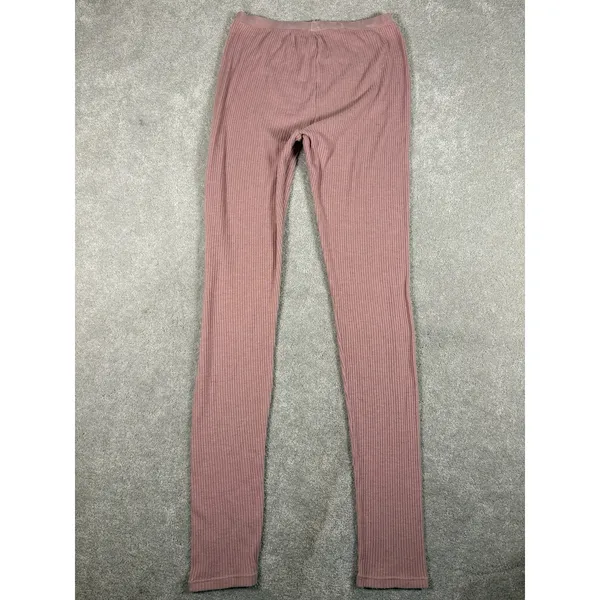 free people intimately small‎ mauve ribbed lounge pants - Image 6