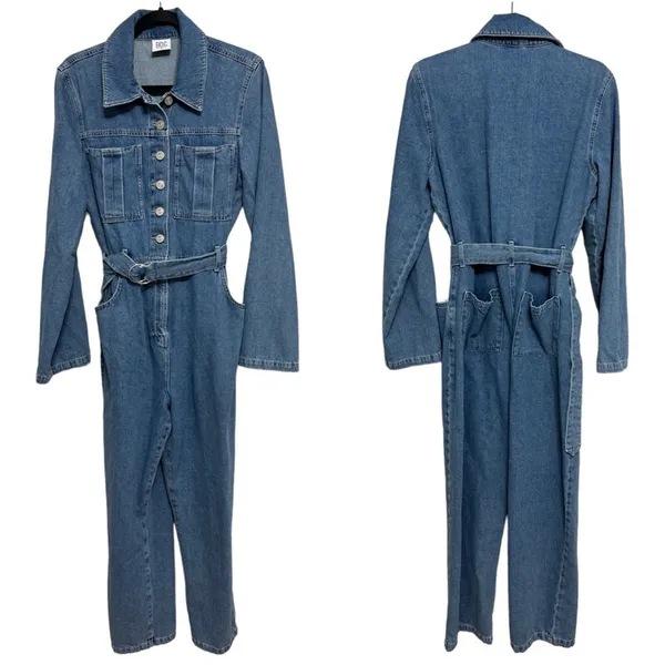 BDG Urban Outfitters Denim Utility Coverall Jumpsuit - Size M - Image 2