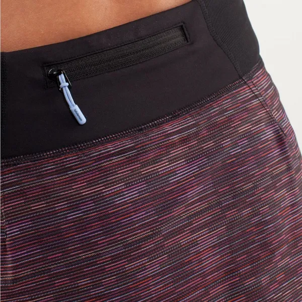 Lululemon Run For All Skirt sz 2 Space Dye Black - Image 6