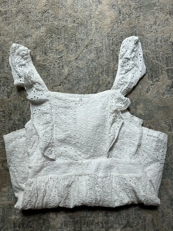 The Pants Store Romper White - Image 4