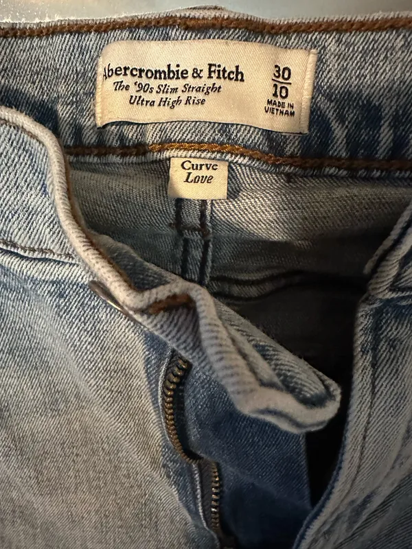 Abercrombie Jeans Slim High-Rise Straight - Image 2