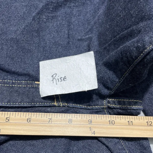 GAP Low Rise Flare Jeans Size 12 Dark Wash Denim Blue Jeans Y2K 2000s Classic - Image 9
