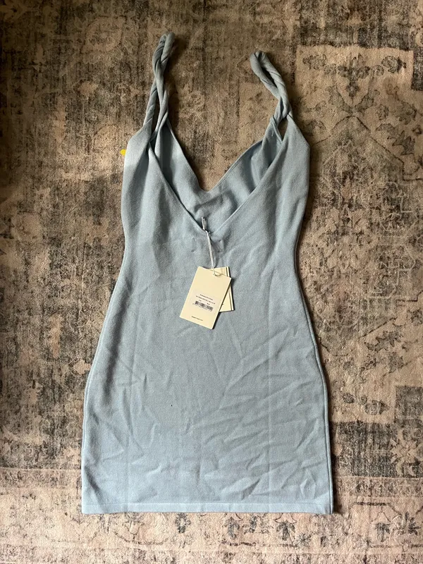 Peppermayo Mini Dress Blue - Image 3