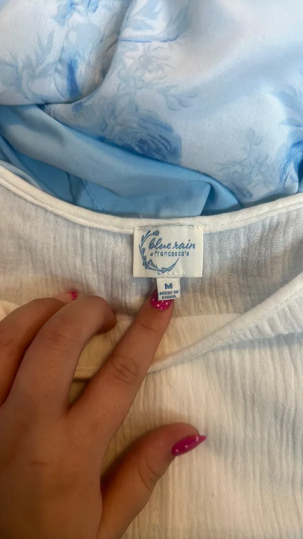 Blouse Francesca's White - Image 3