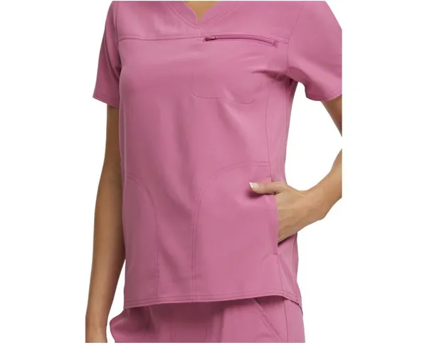 Scrubstar Women's Active Stretch Seasonal Solid Scrubs Set - Image 3