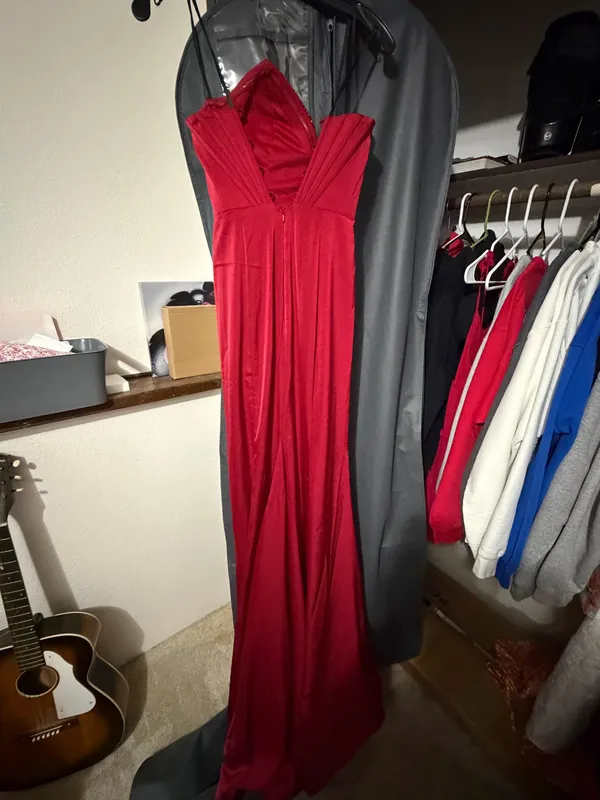 Alyce Paris 62062 style Red Prom dress - Image 2