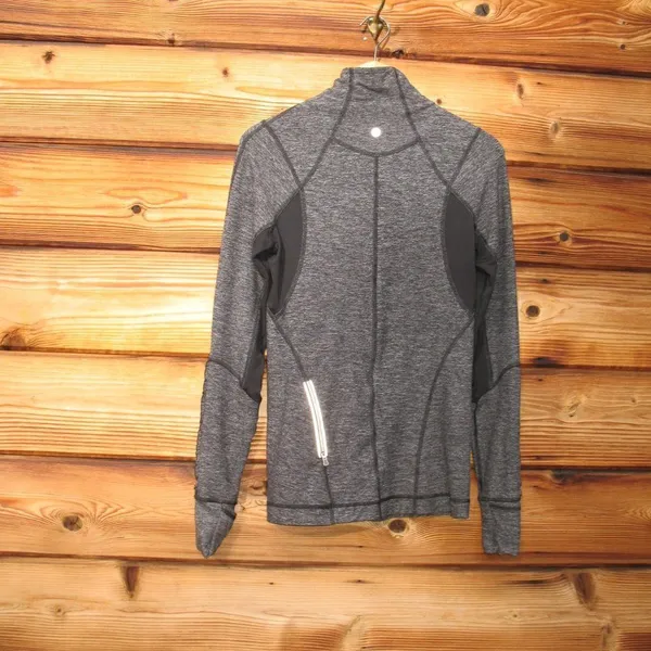 Lululemon Run Dash Halpf Zip Pullover Static Black 6 - Image 5