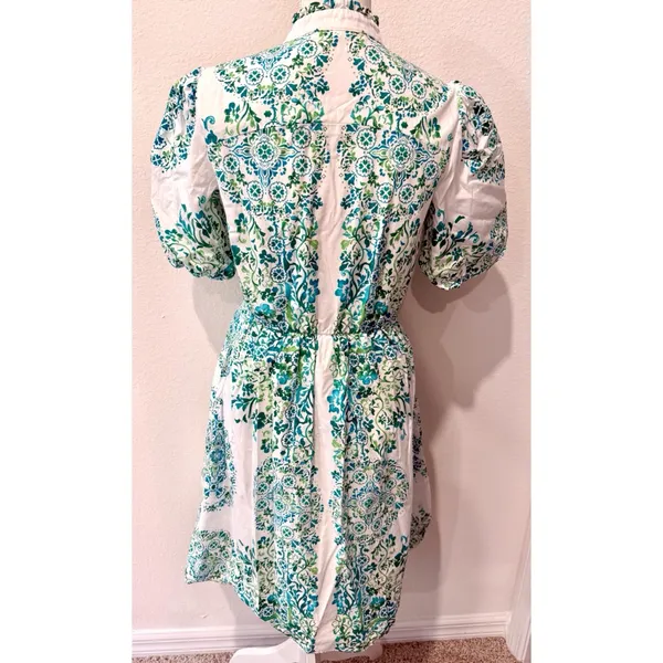Julia Jordan Floral Button-Up Dress - Image 3