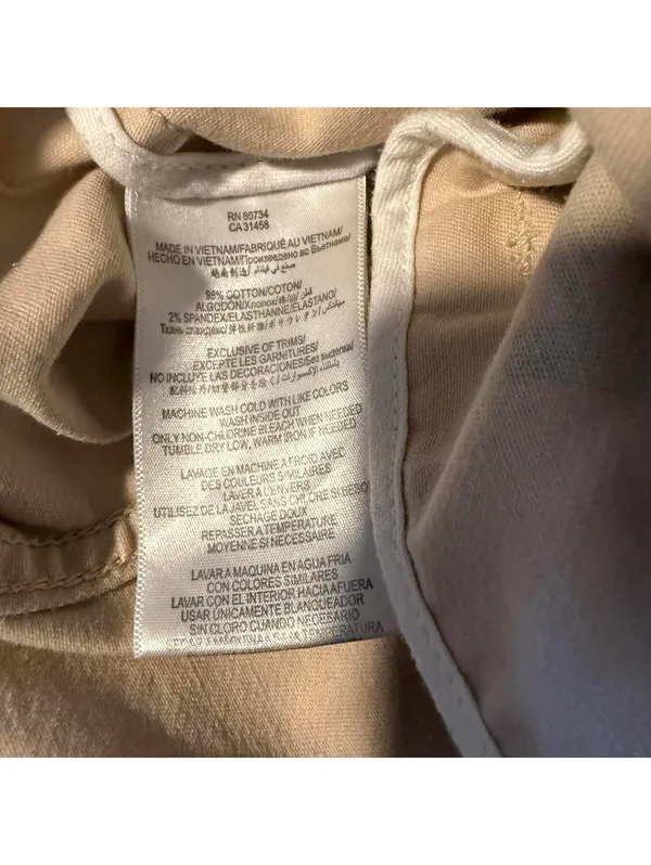 BCBGeneration Women's XS Beige Crop Jacket - Image 3