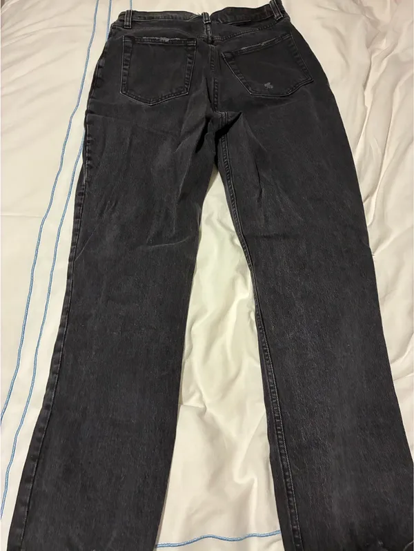Abercrombie black ripped jeans - Image 3