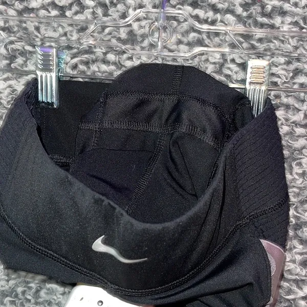 Nike black cross strap spandex, size xs - Image 7