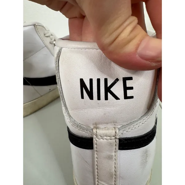 Nike Women's Blazer Mid‎ 77 White Black Size 7.5 - Image 7