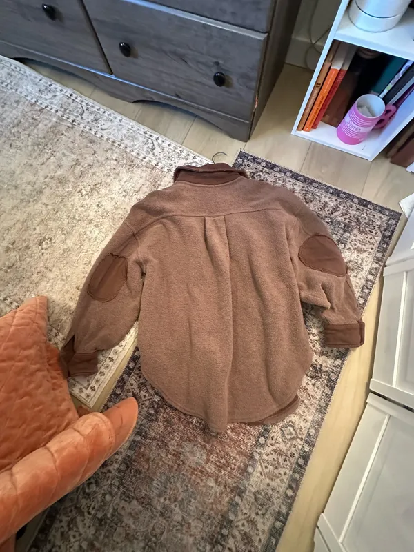 Free People Brown Shacket - Image 2