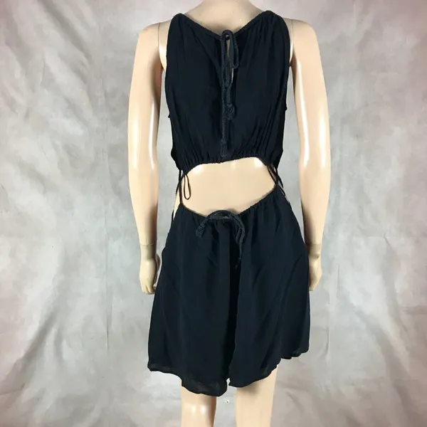 Papermoon Black Cut Out Mini Dress Size Medium - Image 13
