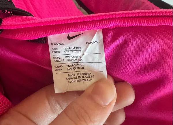 Nike Elite Pink and Black Limited Edition Bag - Image 4