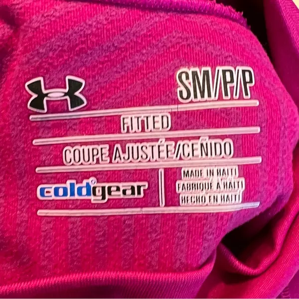 Under Armour ColdGear Baselayer Fitted Top Shirt Women’s Small Athletic - Image 4