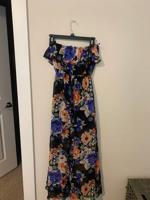 Floral Maxi Dress - Image 5