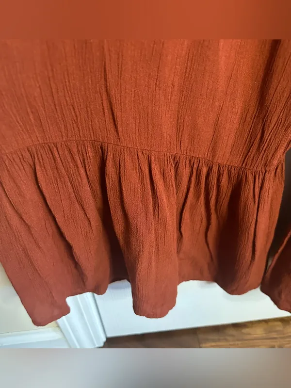 Patrons of Peace Spaghetti Strap Wideleg Maxi Jumpsuit - Image 9