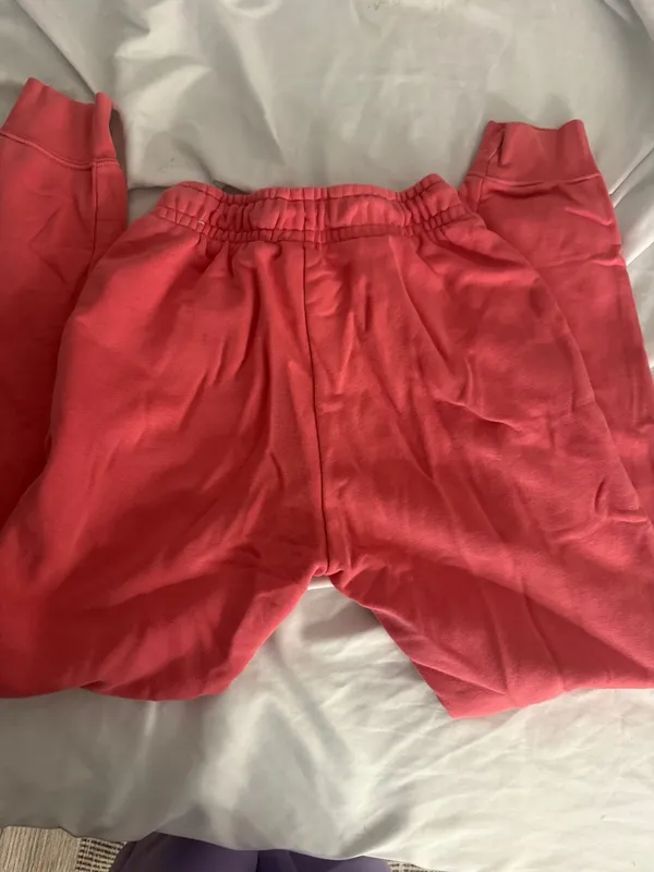 Pink Nike Cuffed Joggers - Image 5