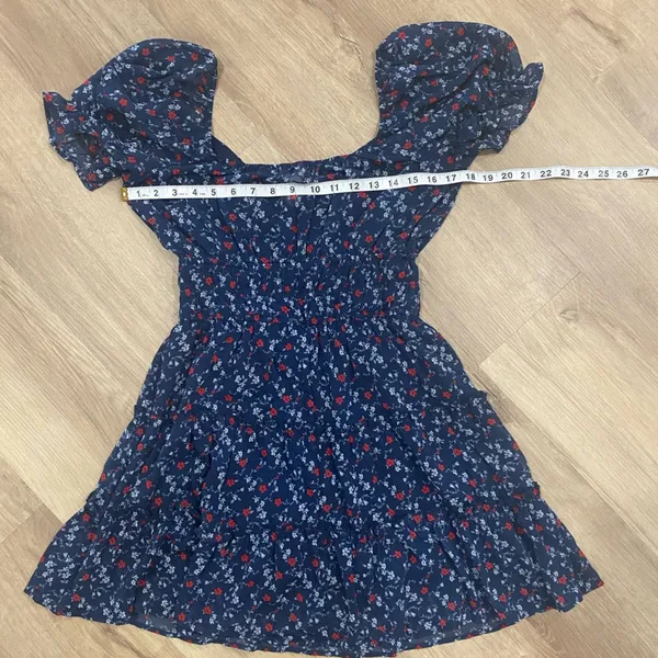 Altar’d State Carole Floral Mini Dress Medium - Image 7