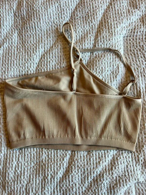 Aerie Seamless One Shoulder Longline Bra - Image 2