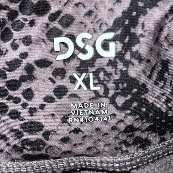 DSG High Performance TENNIS PICKLEBALL GOLF SKORT Snakeskin‎ Purple Black XL - Image 8