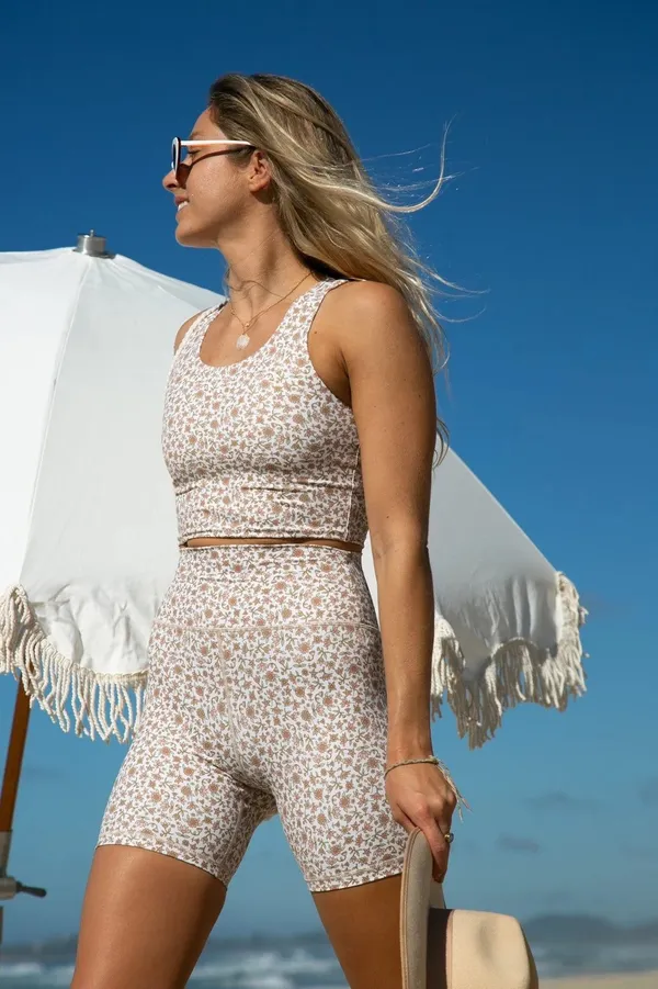 Kavala Cream Boho Biker Short Size XS - Image 5