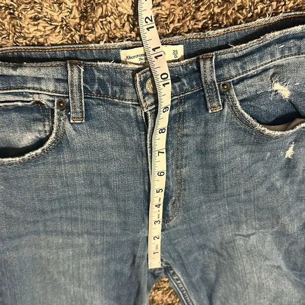 Abercrombie & Fitch The Skinny High Rise Jeans 25 0 - Image 6