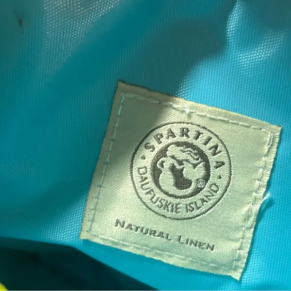 Spartina 449 Lime Green Wild And Free‎ Cosmetic Bag - Image 6