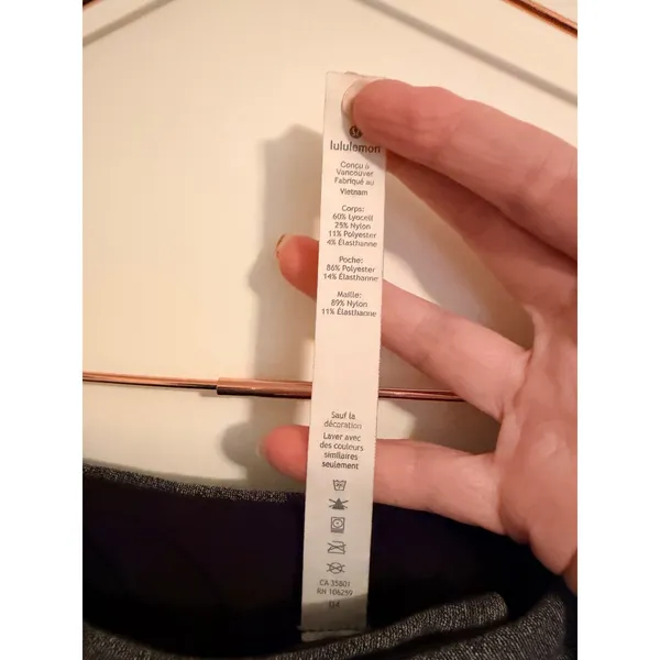 Lululemon Here to There Pant Heathered Charcoal Grey Pants‎ Size 10 - Image 7