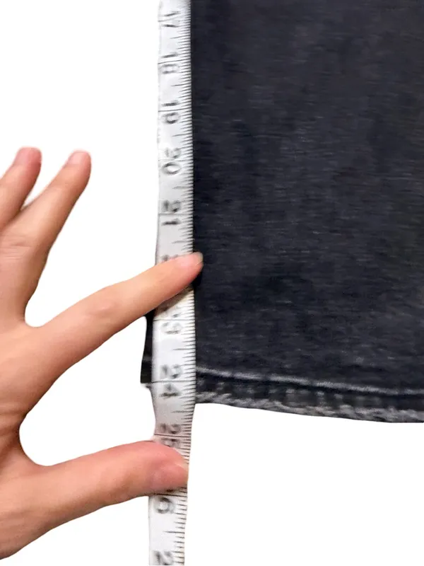✨ Abercrombie & Fitch Curve Love High Rise‎ Black Jeans Size 6 Short ✨ - Image 5