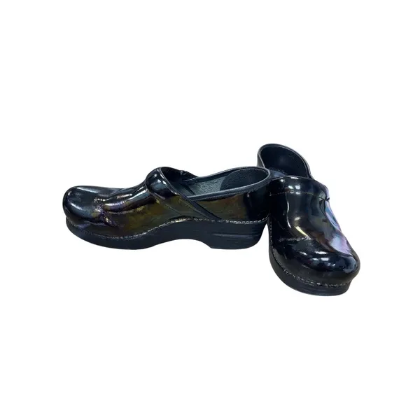 Dansko Womans Black walking nursing all day wear clogs Sz 8 SKU 9629 - Image 2