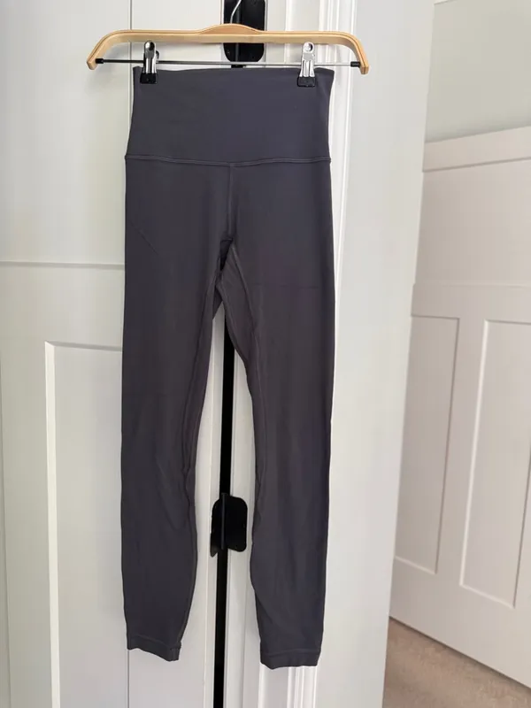 Lululemon Align‎ Pant II 25" Dark Shadow Gray High Rise Nulu - Image 2