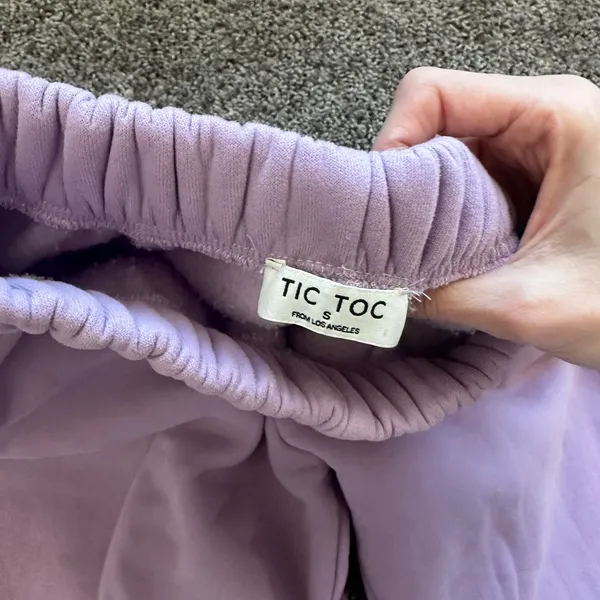 Cozy Lavender Joggers for Women - Image 3