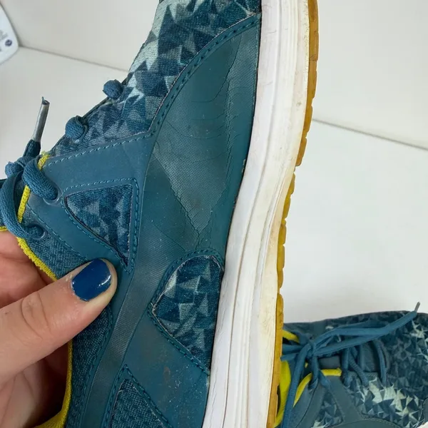Puma women's blue Evader XT lace up athletic active running sneakers shoes‎ 7.5 - Image 8