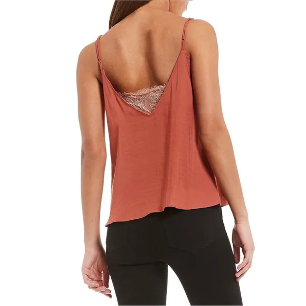 Free People Deep V Bandeau Tank Top Camisole Size S - Image 2