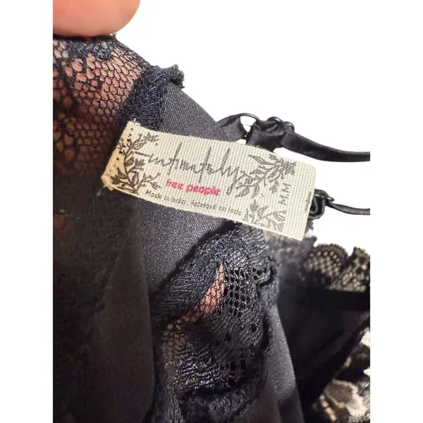 Free People Night Out Mood Midi Slip Sz. M - Image 5