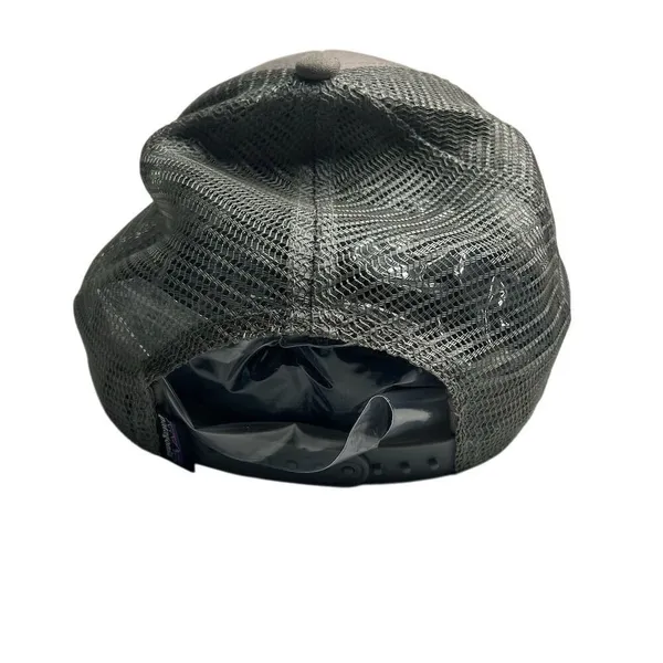 Patagonia Unisex Gray Trucker‎ Cap Snapback Mesh Hat Casual - Image 3