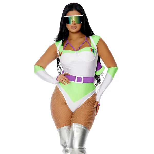 NEW Forplay To Infinity Buzz Lightyear Toy Story Costume Size Small Medium - Image 4