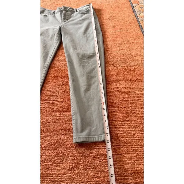 Liverpool Remy Ankle Skinny Jeans US 10 Slate Blue Stretch NWOT - Image 5