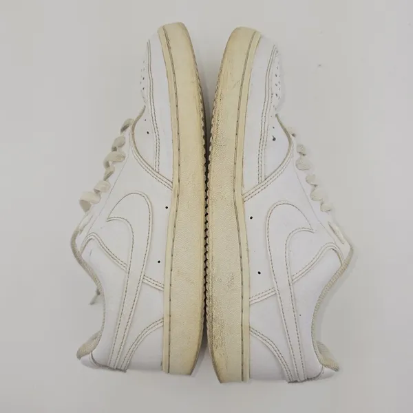 Nike Court Vision Low Sneakers Shoes‎ Triple White CD5434-100 Womens Size 7.5 - Image 10