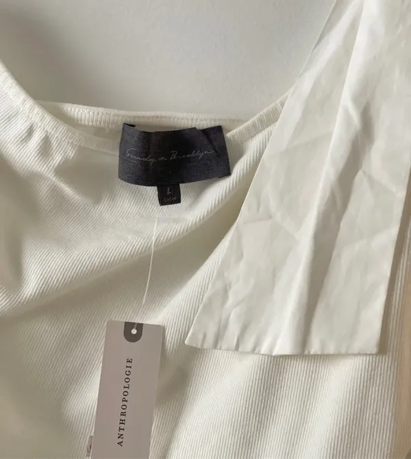 Anthropologie White Top - Image 5