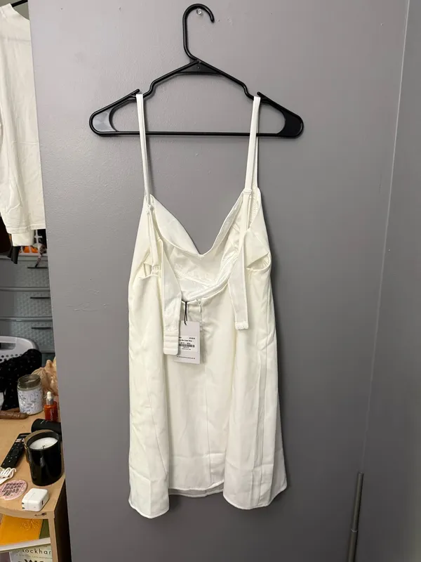 Princess Polly Dress White Mini - Image 2