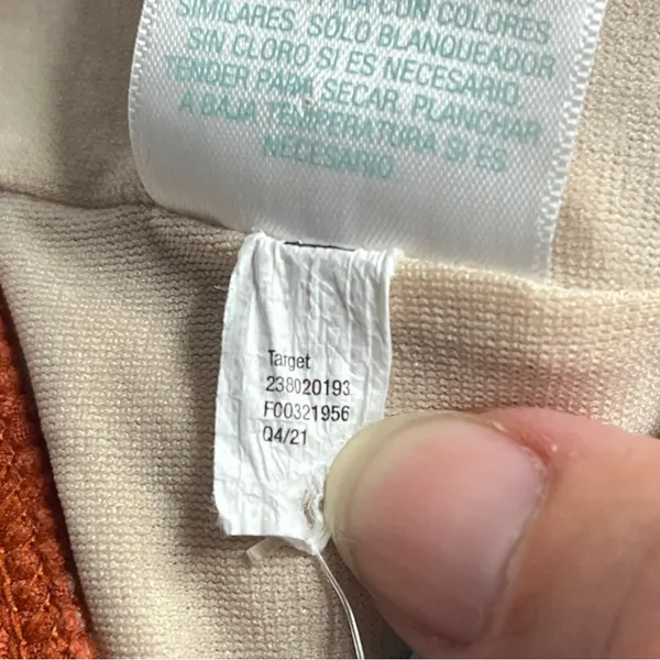 Flawed NWT One-Piece Swimsuit Orange‎ Kona Sol sz medium 8-10 bathing suit - Image 7