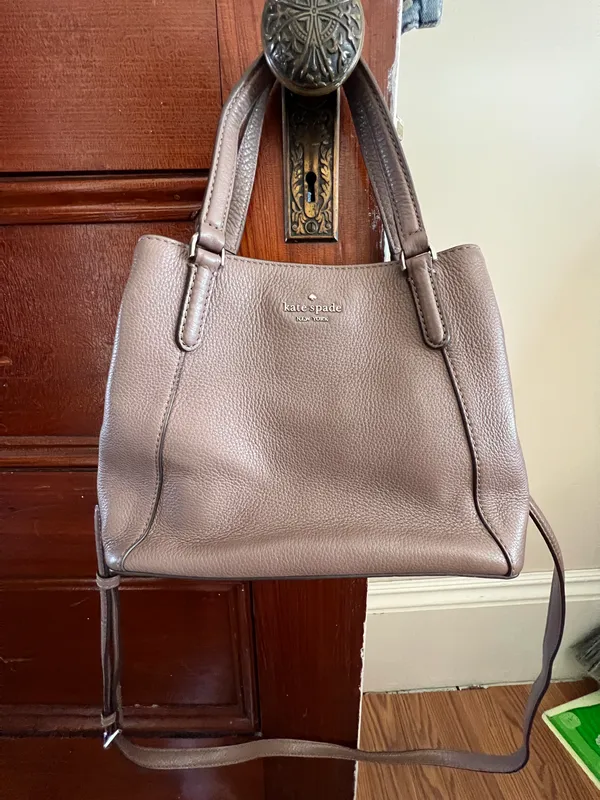 Kate Spade Brown Leather Crossbody Bag - Image 2