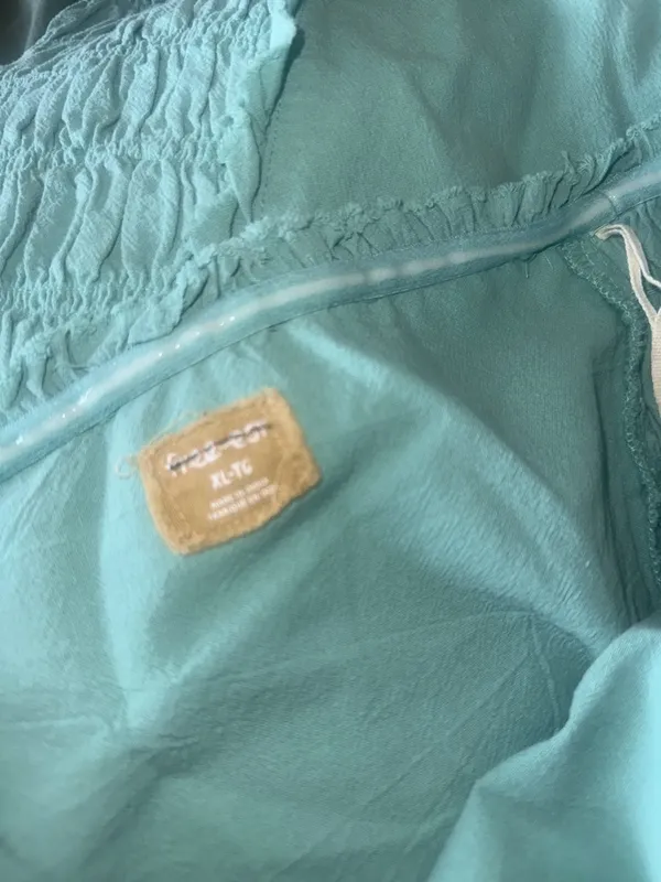 NWOT Free People my muse mini dress - wasabi sauce XL - Image 5