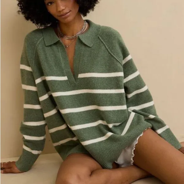Aerie Unreal Polo Sweater - Image 6