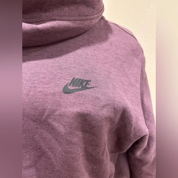Nike Women’s‎ Funnel-Neck Pullover Hoodie - Size Medium - Image 2