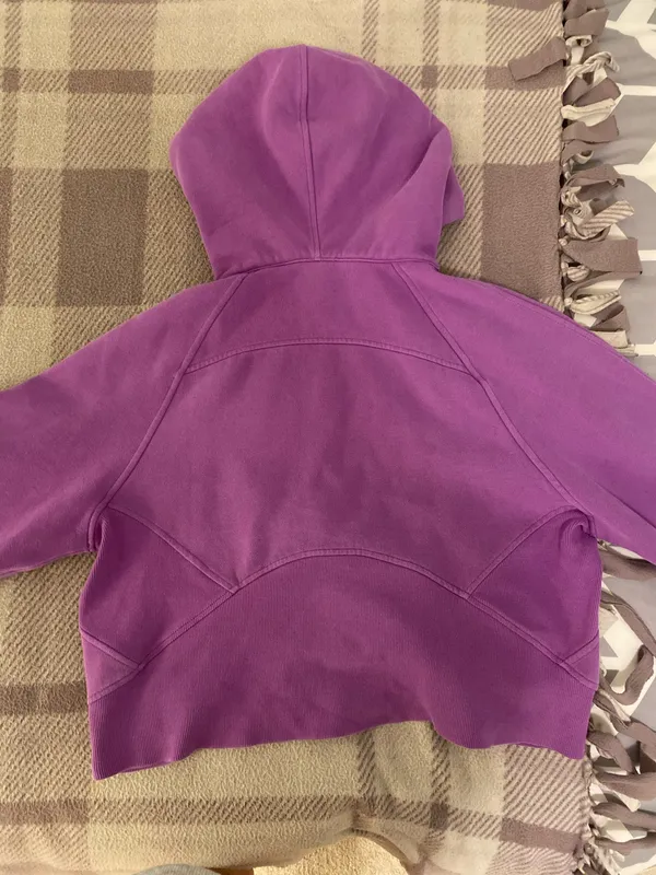 Purple Lululemon Scuba Hoodie Half-Zip - Image 4